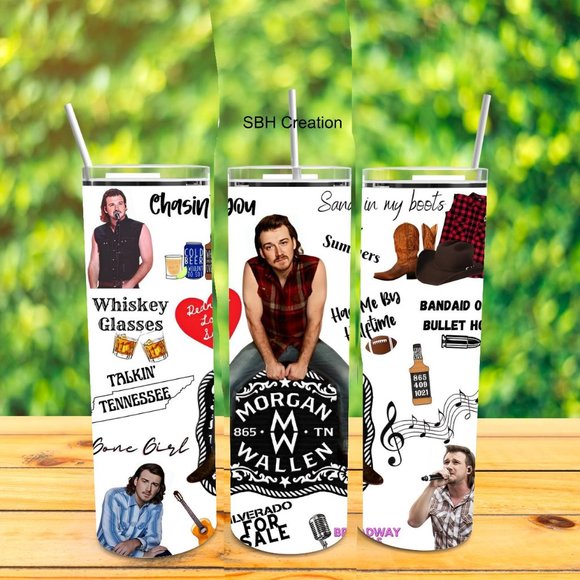 Morgan Wallen theme tumbler - Picture 1 of 1